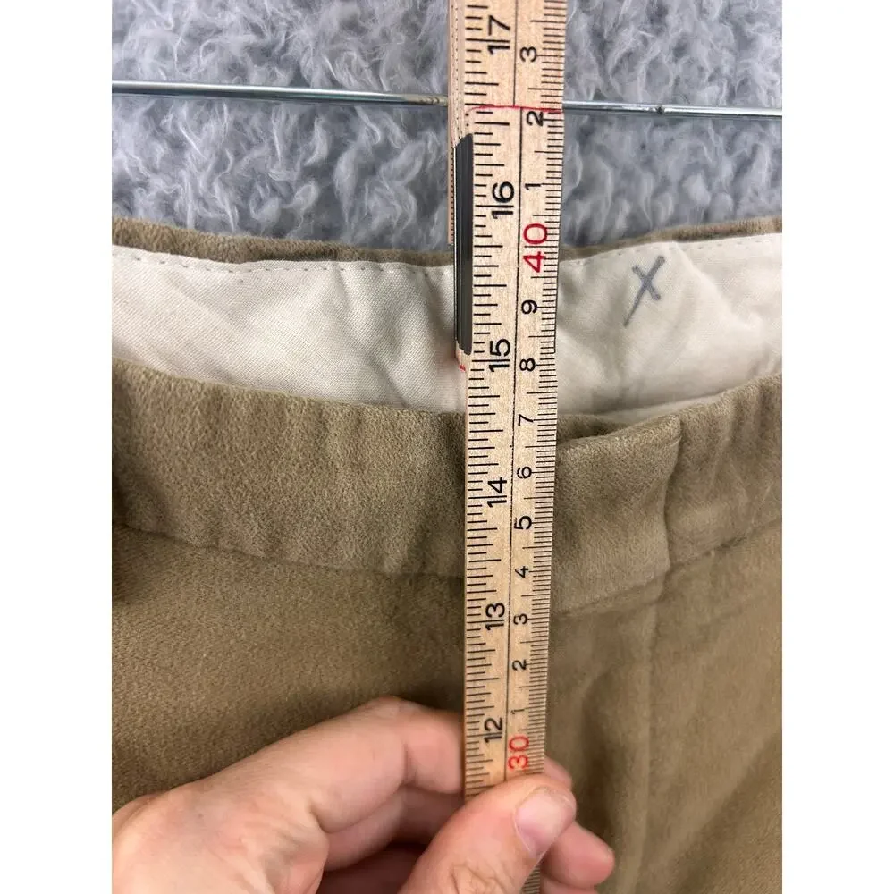 Orvis‎ 100% Cotton Chinos Size 36 Khaki Made in Portugal | Classic Fit Pants